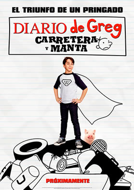 Diario de Greg: Carretera y manta Diario de Greg: Carretera y manta