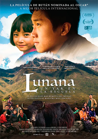 Lunana, un yak en la escuela