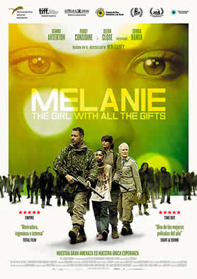 Melanie. The girl with all the gifts Melanie. The girl with all the gifts