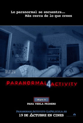 Paranormal activity 4 Paranormal activity 4
