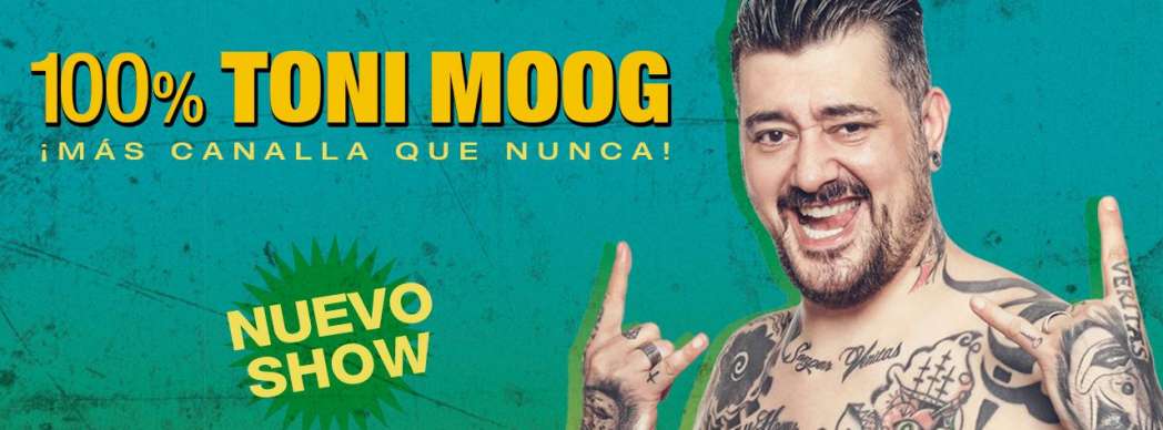 Sorteo de una entrada doble para el monólogo con Toni Moog el 10 de Marzo en Zentral