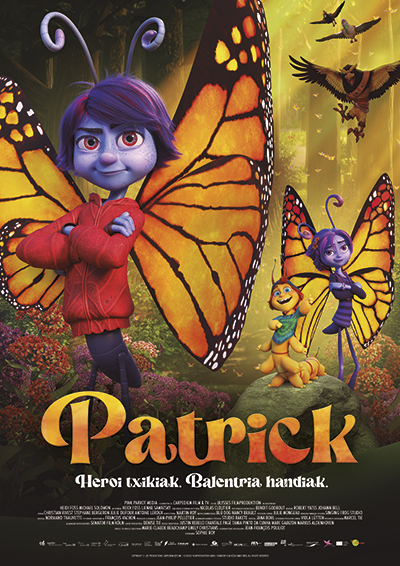 Patrick: Heroi txikiak. Balentria handiak (euskaraz) Patrick: Heroi txikiak. Balentria handiak (euskaraz)