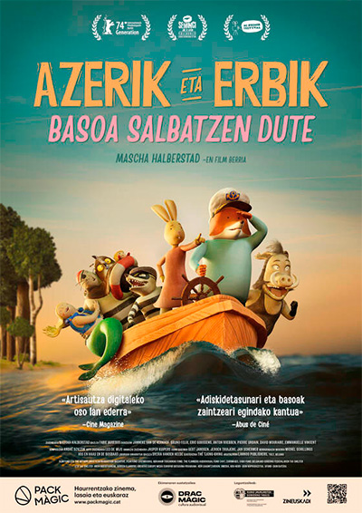 Azerik eta erbik basoa salbatzen dute Mascha Halberstad