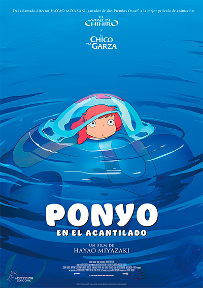 Ponyo en el Acantilado Hayao Miyazaki