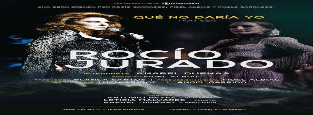 ¡Cancelado! "Qué no daría yo por ser Rocío Jurado", el musical