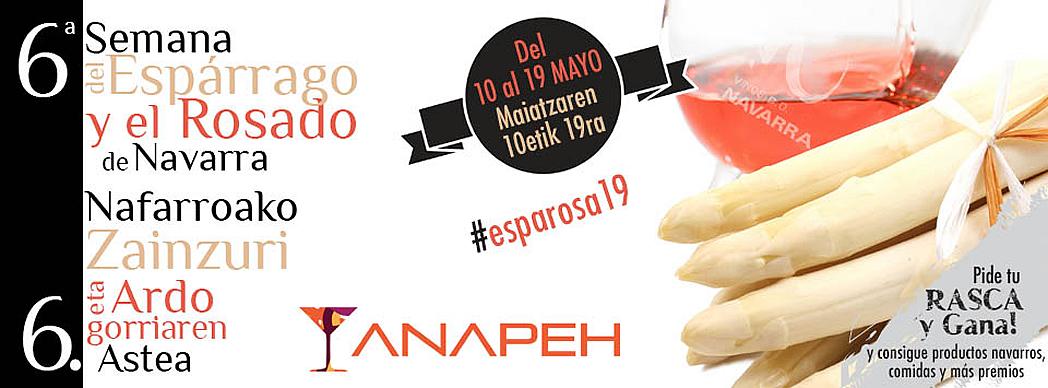 6ª Semana del Espárrago y el Rosado de Navarra 2019