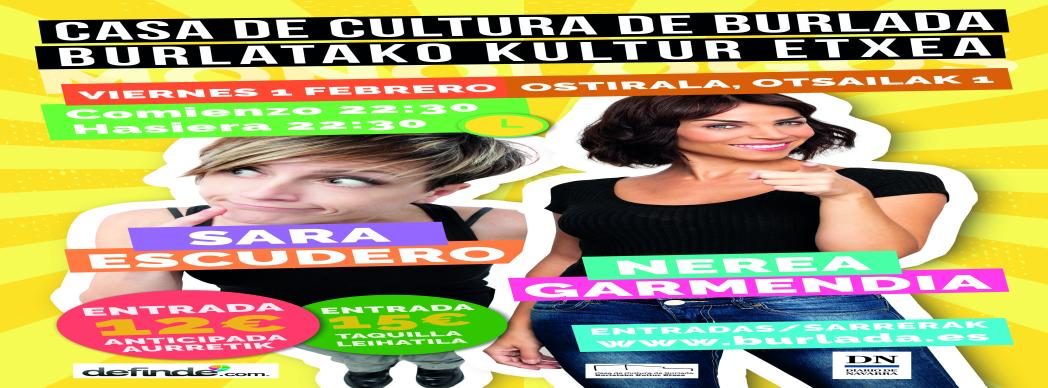 Monólogos con Sara Escudero y Nerea Garmendia 