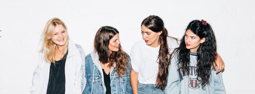 Hinds en concierto