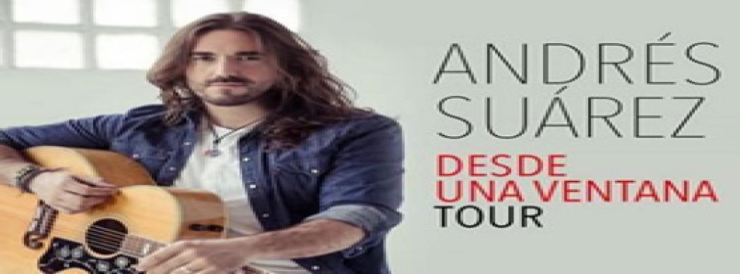 Concierto con Andrés Suárez: "Desde una ventana Tour"
