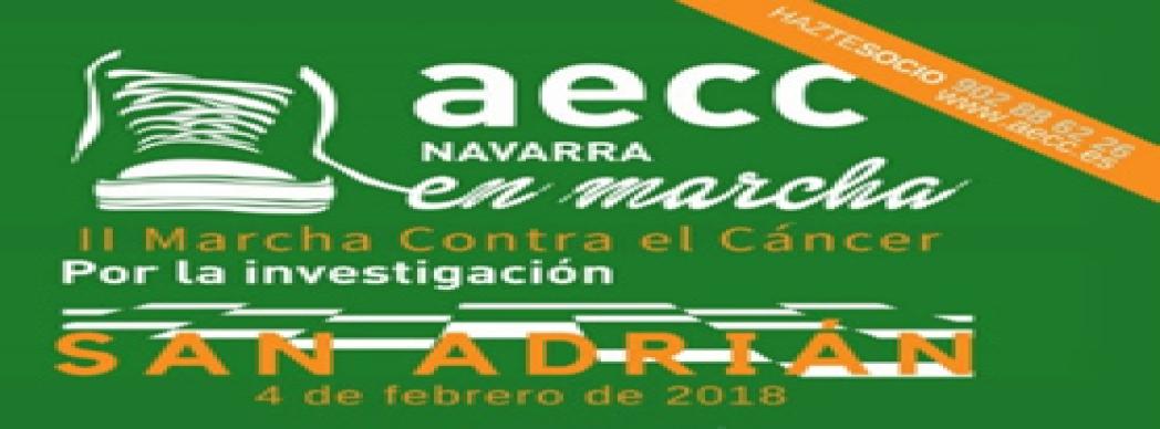 II Marcha Contra el Cáncer en San Adrián