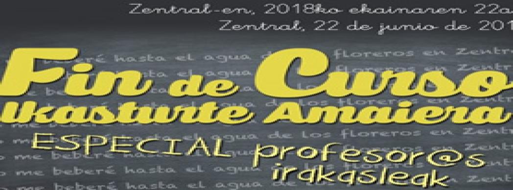 Fiesta Fin de Curso #Profesor@s