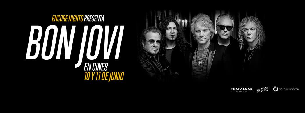 "Bon Jovi from Encore Nights", un concierto de cine en Golem La Morea