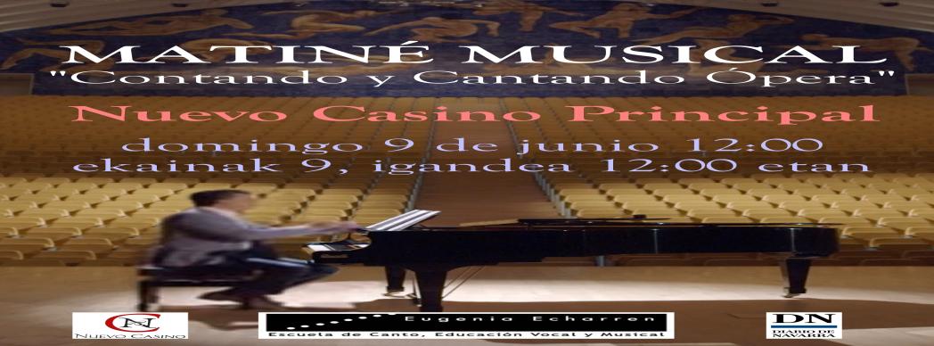 Matiné musical: "Contando y Cantando Ópera"