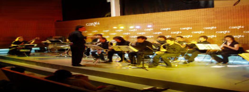Big Band del Conservatorio Superior de Navarra en concierto