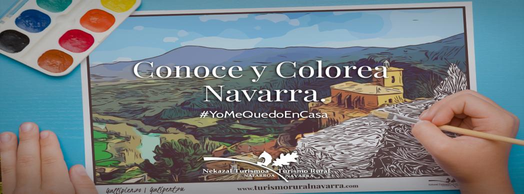 Conoce y Colorea Navarra #QuédateEnCasa