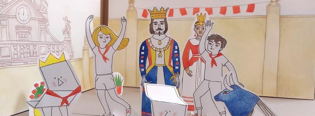 Taller infantil: "Crea en papel tu propia fiesta de San Fermín"