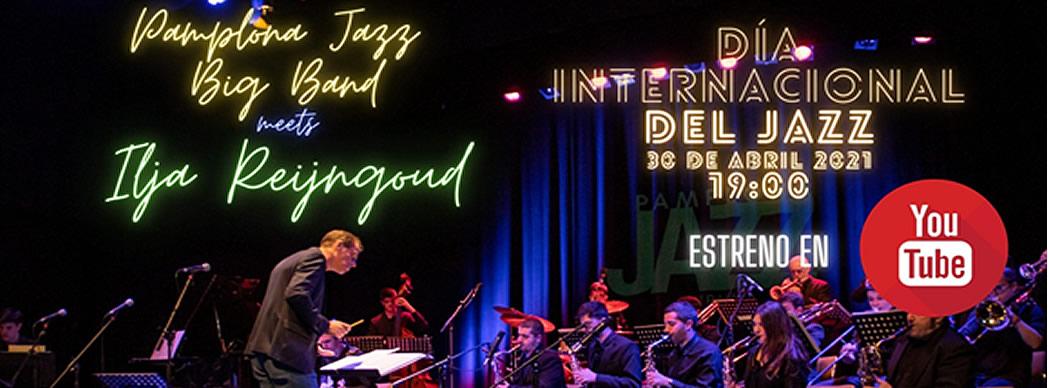 Concierto On Line de la Pamplona Jazz Big Band junto al trombonista Ilja Reijngoud