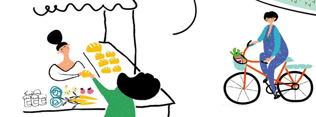 El EKOmercado de Pamplona reanuda su actividad