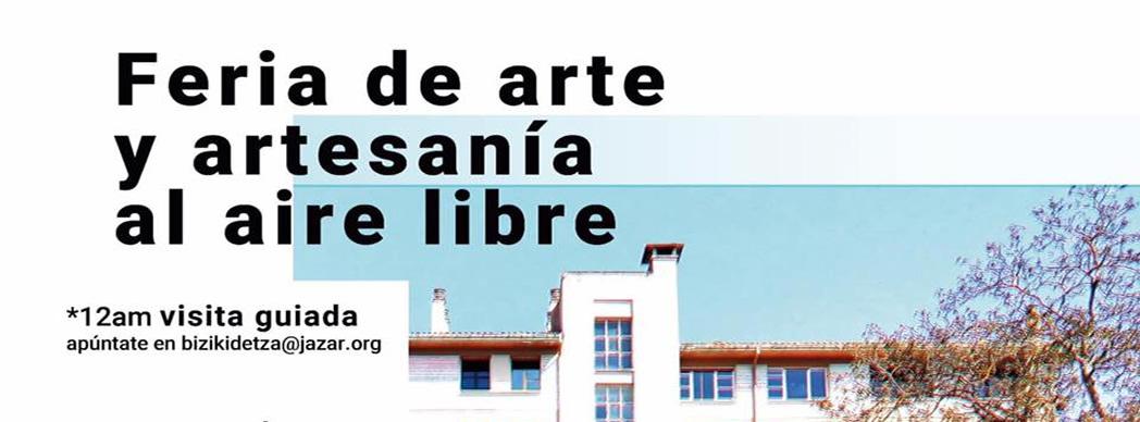 Feria de arte y artesanía al aire libre