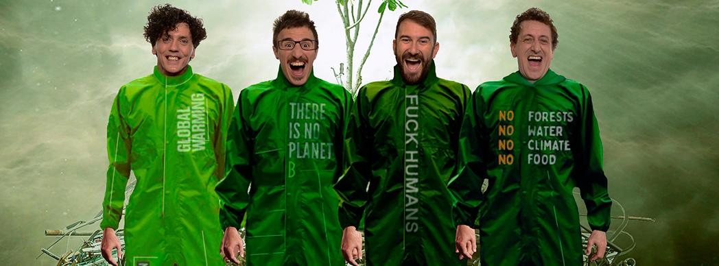 La nueva locura teatral de Yllana: "Greenpiss"