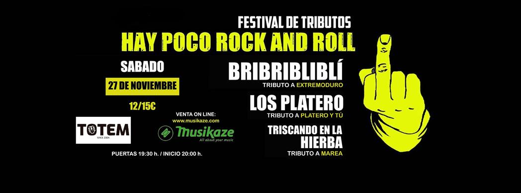 Festival de Tributos "Hay poco Rock and Roll"