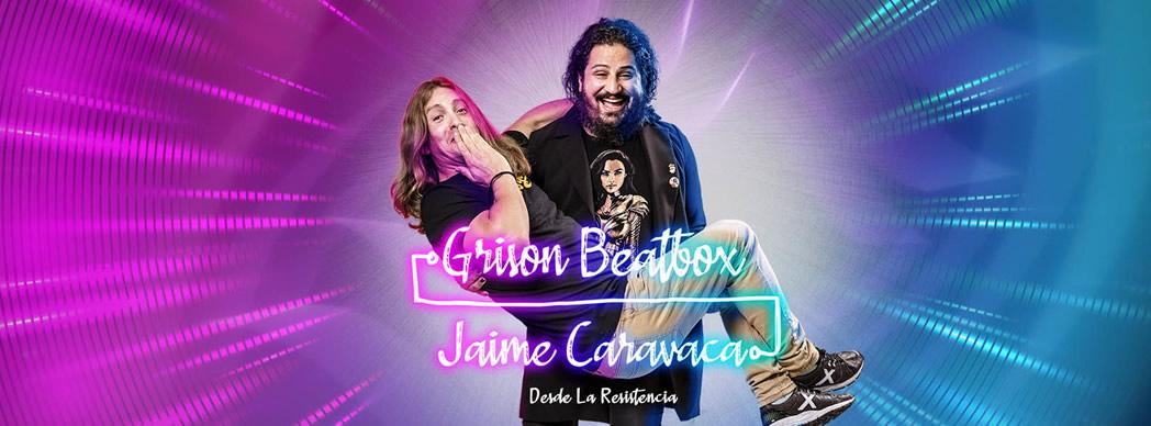 Comedia y beatboxing con Jaime Caravaca y Grison Beatbox