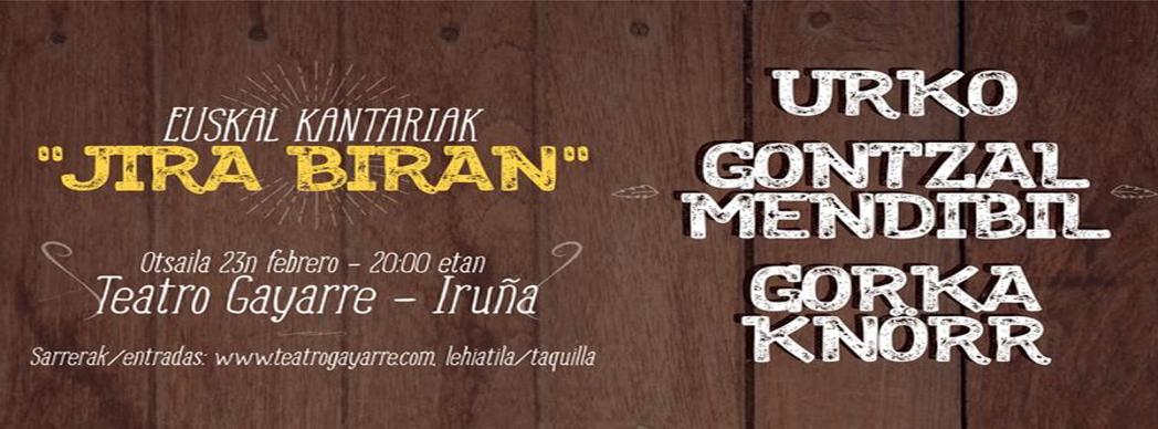 Euskal Kantariak: "Jira Biran"