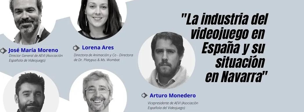 Coloquio virtual: "La industria del videojuego en España y su situación en Navarra"