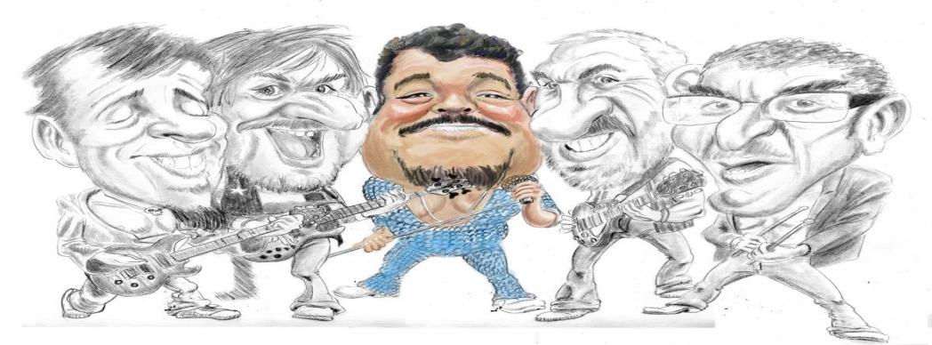Los Apandadores en concierto