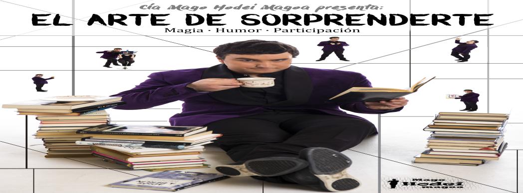 En familia en la fachada: "El arte de sorprenderte"