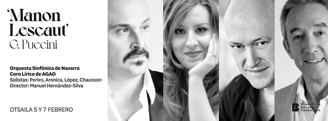 Ópera semiescenificada: "Manon Lescaut", de G. Puccini
