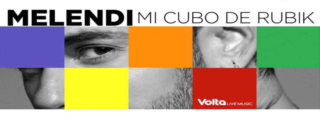 Melendi en concierto con "Mi cubo de Rubik"