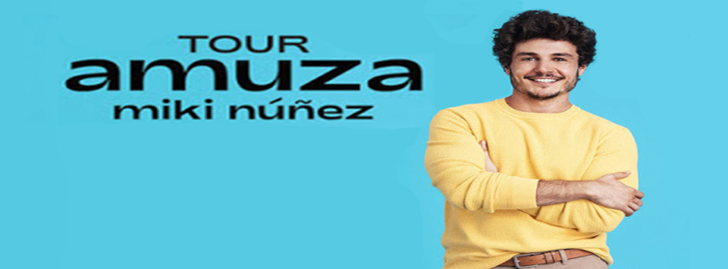 Miki Núñez llega a Pamplona con su "Tour Amuza"