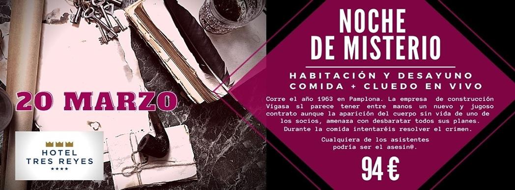 Noche de Misterio en el Hotel Tres Reyes