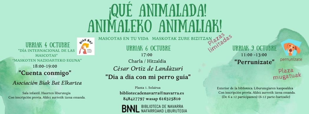 Ciclo '¡Qué animalada!': Mascotas en tu vida