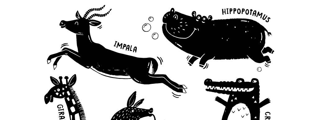 Taller de pintar animales con tapones 