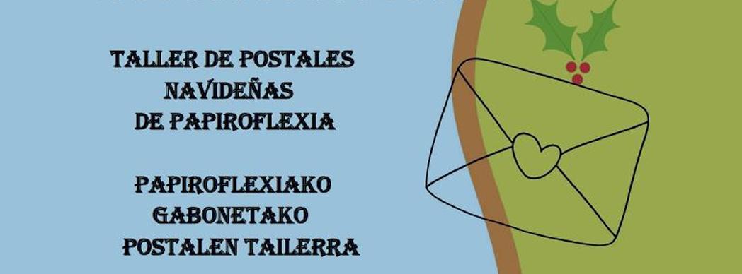 Taller infantil: Postales navideñas de papiroflexia