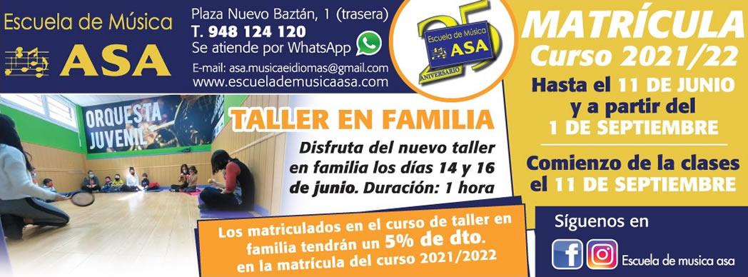 Taller de música en familia