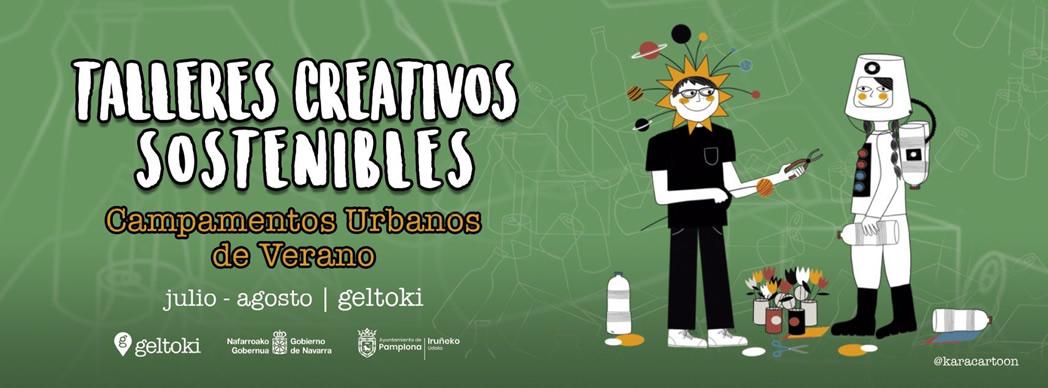 Talleres creativos sostenibles: Campamento urbano de verano