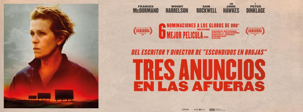 Noches de cine: "Tres anuncios en las afueras"