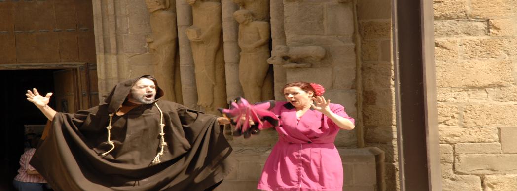 Visitas teatralizadas: "Sangüesa a través del teatro"