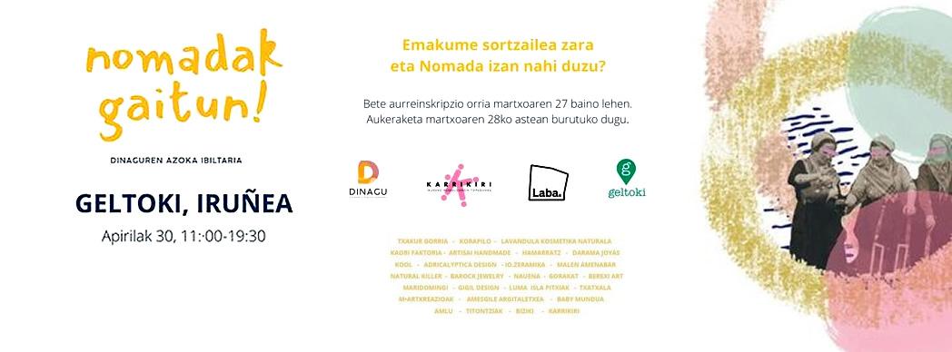 Nomadak Gaitun! Mercado Nómada de Mujeres Creadoras