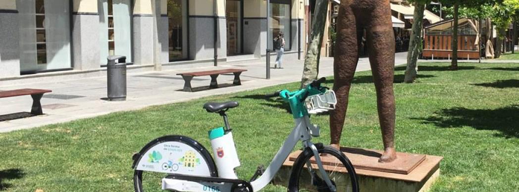 Paseos en bici por el arte urbano de Pamplona