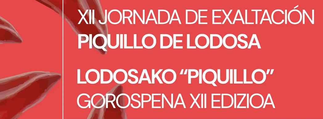 XII Jornada de Exaltación del Piquillo de Lodosa 2022