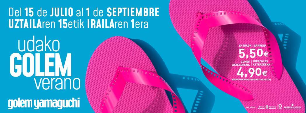 Ciclo de Cine Udako Golem Verano Pamplona-Iruña 2022