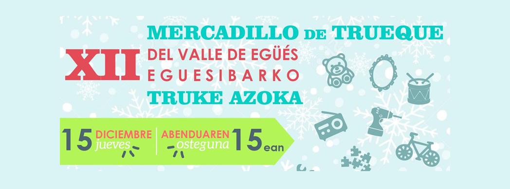 Recogida para el XII Mercadillo de Trueque del Valle de Egüés 2022