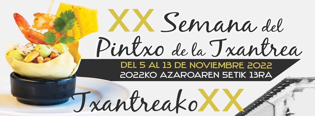 XX Semana del Pintxo de la Txantrea 2022
