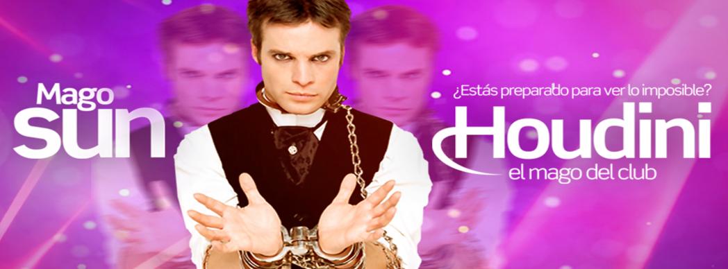 Mago Sun presenta: "Houdini, la magia de la tv"