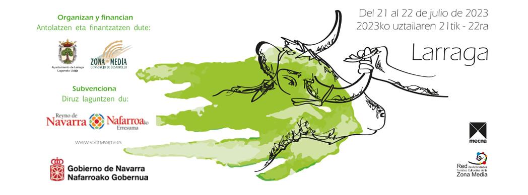 XXI Tierra de la Vaca Brava en Larraga 2023