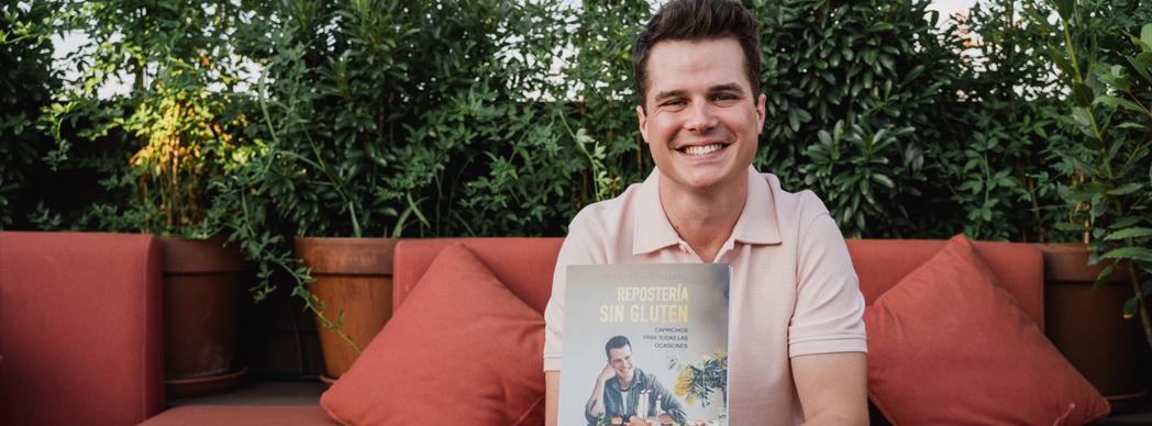 Mateo Sierra de Masterchef presenta su libro Repostería sin Gluten